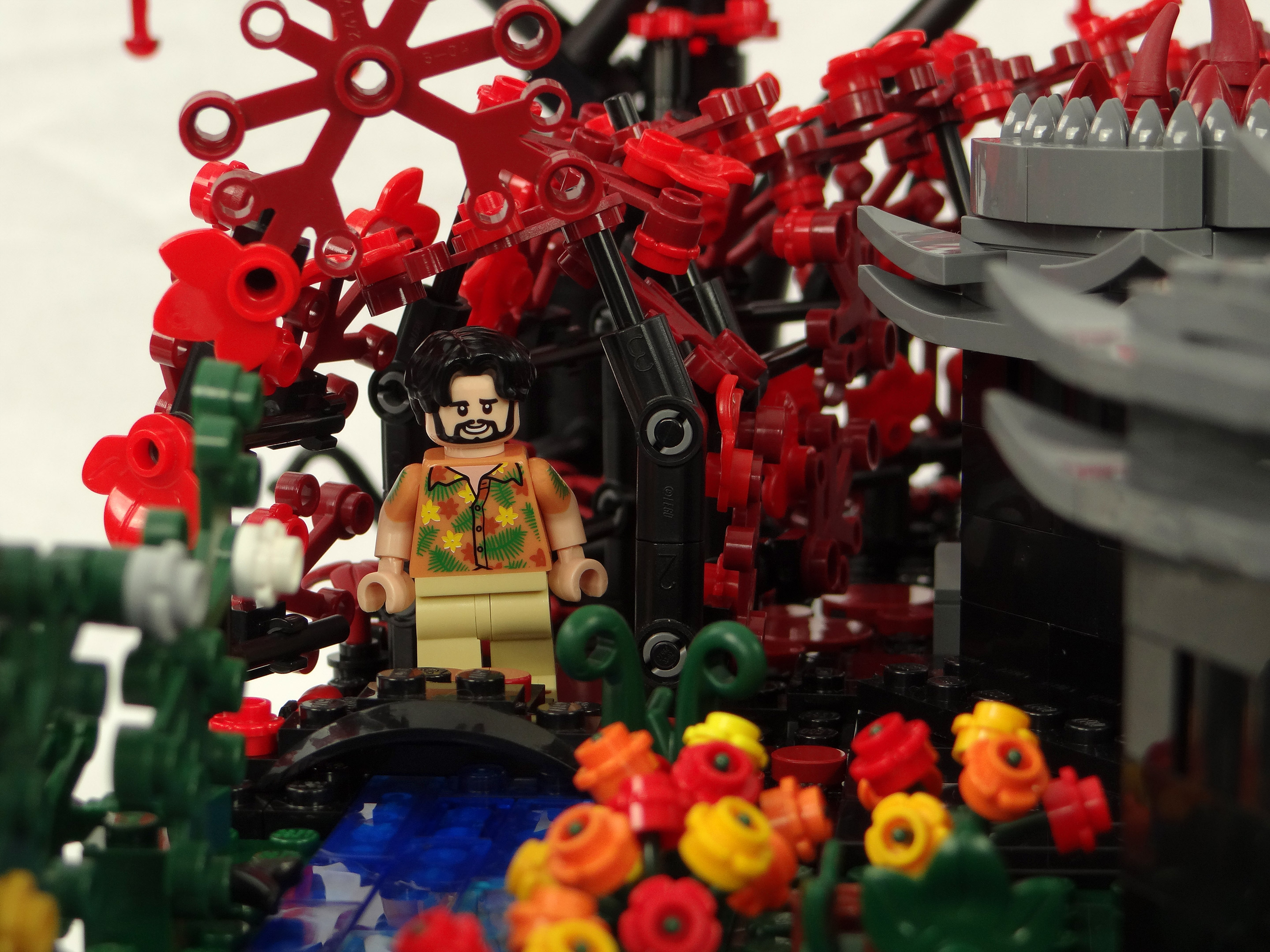 Jason walking through the blood essence area spirit-vault-10-arches