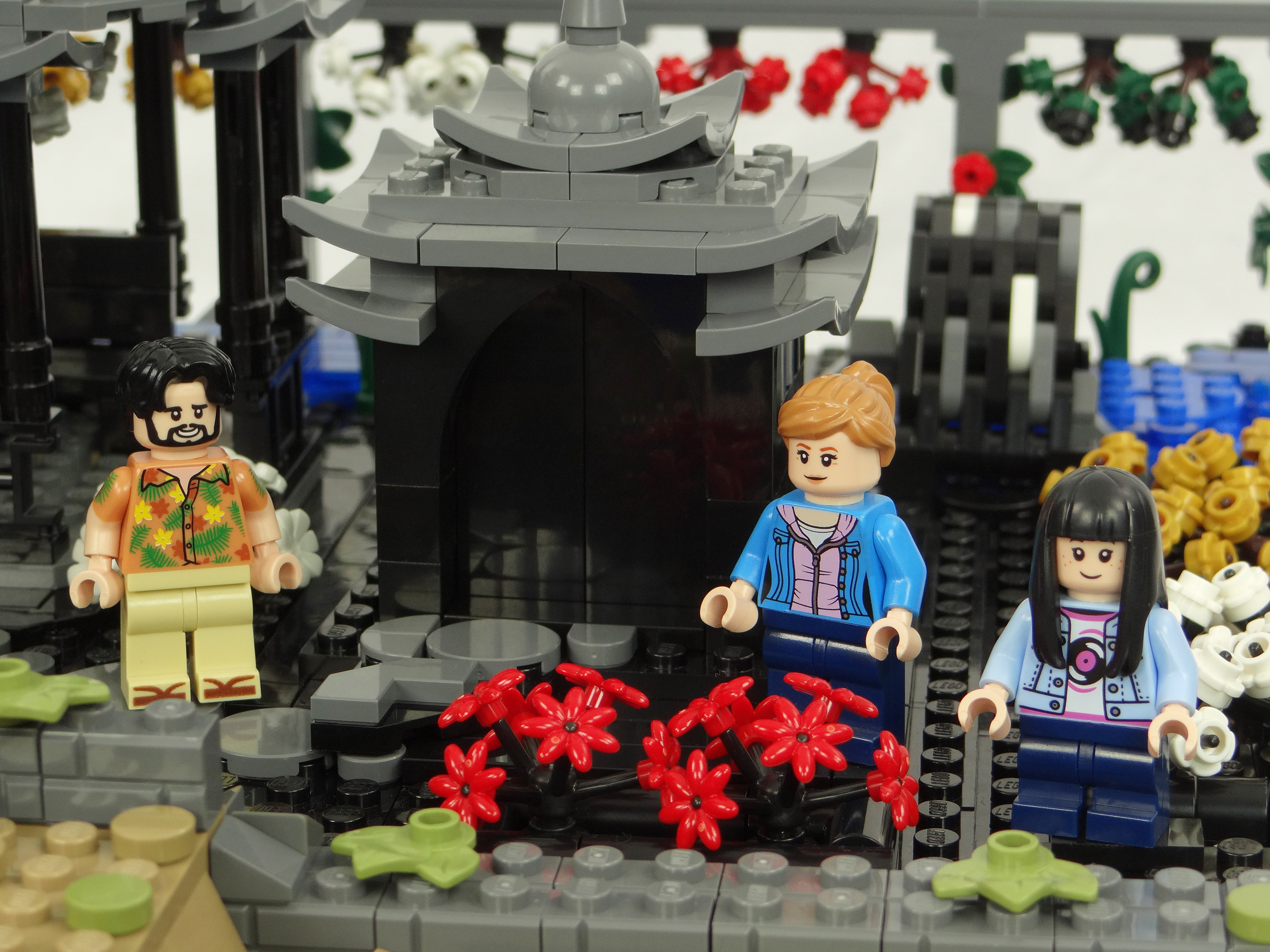 Jason Asano, Farrah Hurin, and Emi Evans-Asano spirit-vault-12-minifigs